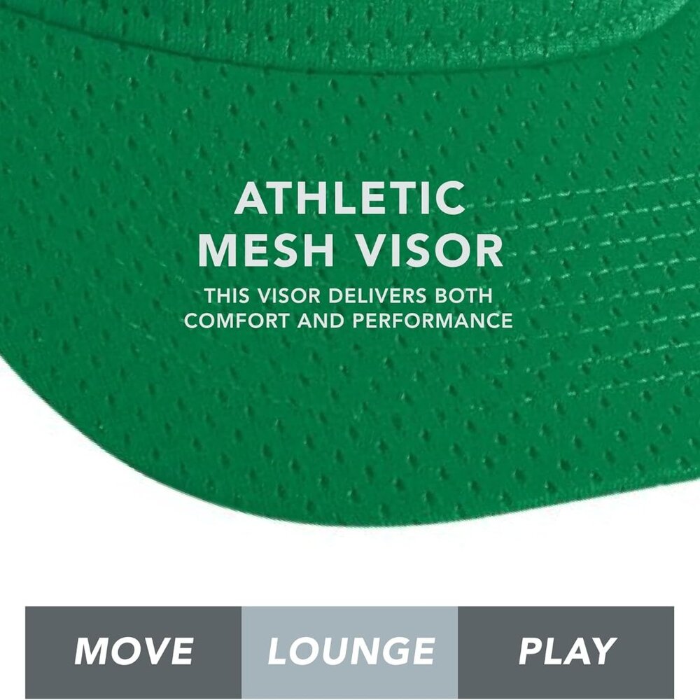 Women's Athletic Mesh Visor - Stylish Sun Hat for Golf, Running, and Outdoor Act - Picture 3 of 8